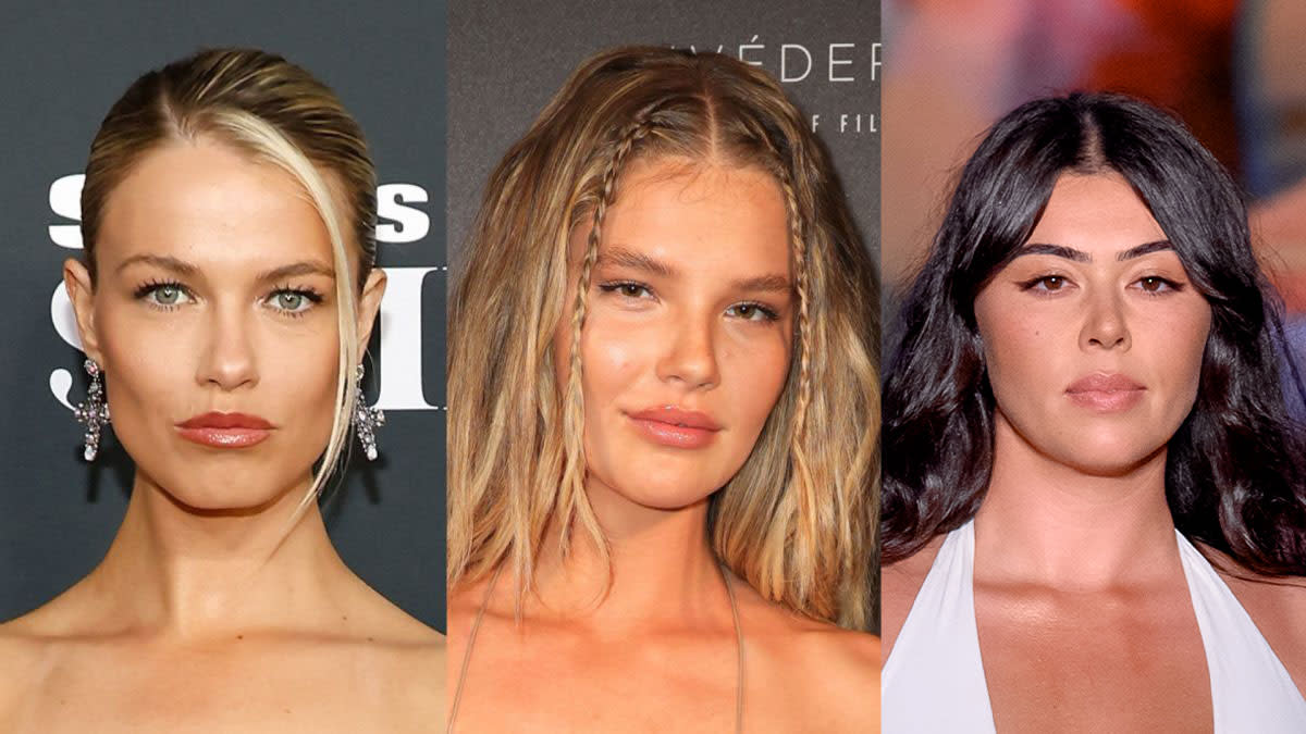 Hailey Clauson, Ellie Thumann and Lauren Chan.